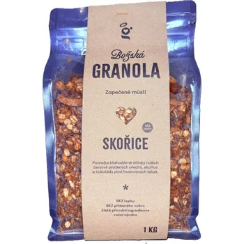 Božská Granola Skořice zapečené müsli 1000 g