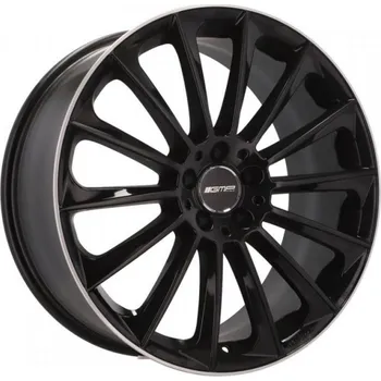 Alu kolo RACING LINE Alu kola Racing Line STELLAR 7.5x17 5x112 ET35 Blp - Black + Rant 66.6