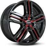 RONAL Alu kola Ronal R57 Mcr 7.5x19 5x112 ET45 Jetblack-Red Spoke 76
