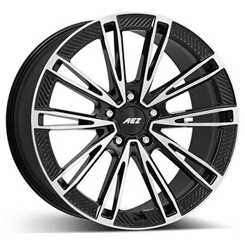 Alu kolo AEZ Alu Kola Aez Alaska 9.5x21 5x130 ET60 Black Glossy Polished 71.6