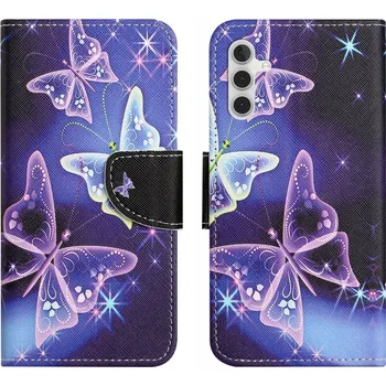 Pouzdro na mobilní telefon POUZDRO S KLOPOU PRO SAMSUNG GALAXY M15 5G KRYT WALLET CASE OBAL