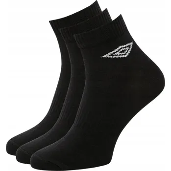 Pánské ponožky Originální Ponožky Umbro Quarter 3-pack, vel. 35-38