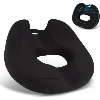 Polštář ORTOPEDICKÝ POLŠTÁŘ DO AUTA NA SEDADLO ŽIDLE PAMĚŤOVÁ PĚNA