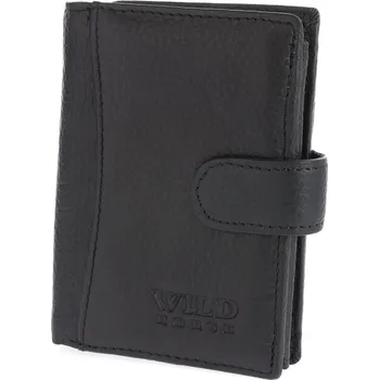 Peněženka Wild Horse peněženka z přírodní kůže černá - muž
