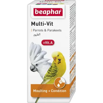 Krmivo pro ptáka MULTI-VIT PARROTS 20ML - Vitamínový doplněk pro papoušky