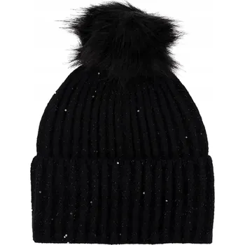 Čepice Agrafka čepice beanie černá, univerzální velikost