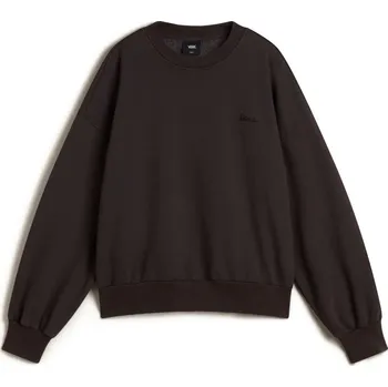 Dámské oblečení mikina dámská VANS Retro Crew Black - XXS