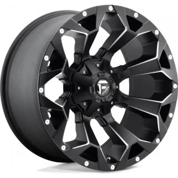 Alu kolo FUEL Alu Kola Fuel D546 Assault 9x17 5x114.3 ET-12 Matte Black Milled 78.1
