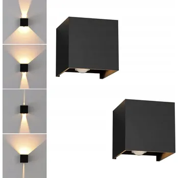 Nástěnné svítidlo Venkovní LED nástěnné svítidlo s čidlem, fasádní lampa