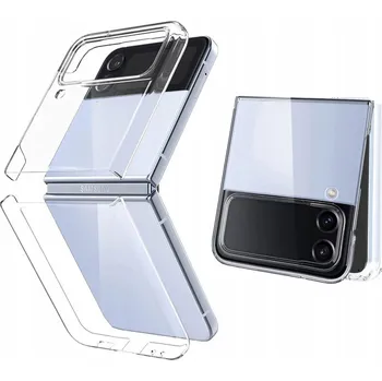 Pouzdro na mobilní telefon Zadní Kryt MBM pro Samsung Galaxy Z Flip4 bezbarvý