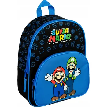 Školní batoh SUPER MARIO ŠKOLNÍ BATOH DĚTSKÁ PŘEDŠKOLNÍ TAŠKA BATOH