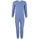 Pleas Chlapecké dlouhé pyžamo modrá 152 (183800-800-152)