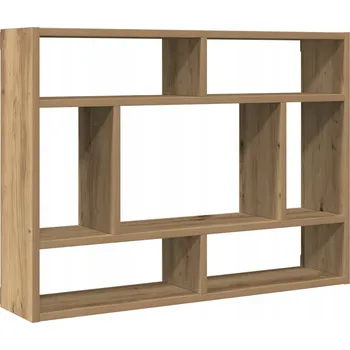 police Nástěnná police dub artisan 75 x 16 x 55 cm