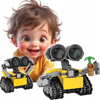 ostatní stavebnice WALL-E ROBOT ZE STAVEBNICE KREATIVNÍ HRAČKA PRO DĚTI IDEÁLNÍ JAKO DÁREK NOVÉ