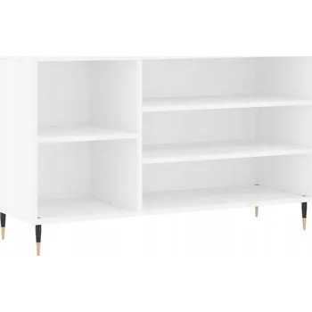 Botník Bílá botník s 5 přihrádkami, 102 x 36 x 60 cm