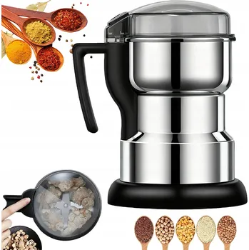 Kuchyňský mlýnek SILNÝ ELEKTRICKÝ MLÝNEK NA KÁVU, KOŘENÍ, OŘECHY A SEMÍNKA