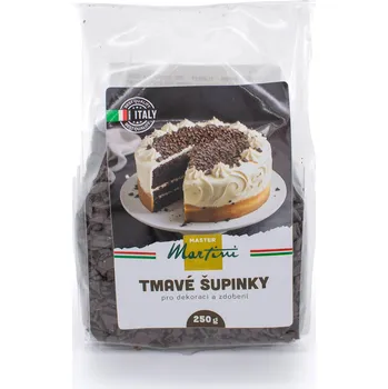 Cukrovinka Master Martini Šupinky tmavé 250g