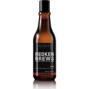 Šampon Redken Brews 3-in-1 - Šampon 3v1 300ml