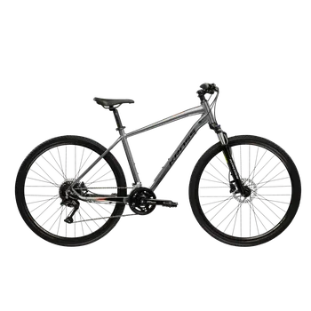 KROSS EVADO 5.0, rám 19" (M), model 2026, pneu 28", barva šedá/černá - ZDARMA dopravné, seřízení, odborná montáž a sada světel! (Záruka nejlepší ceny. Nalezli jste někde lepší cenu? Napište nám a zkusíme ji trumfnout! )