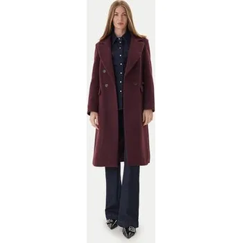Dámský kabát Maryley Kabát pro přechodné období MARYLEY-25IB807/01BU Bordó Regular Fit XS
