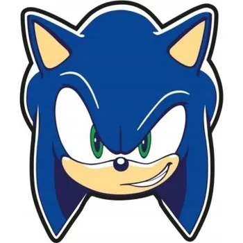 Polštář POLŠTÁŘ SONIC THE HEDGEHOG DEKA DEKORATIVNÍ 3D JEŽEK