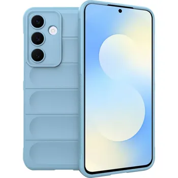 Pouzdro na mobilní telefon Techsuit – Magic Shield – Samsung Galaxy S25 FE – modrá