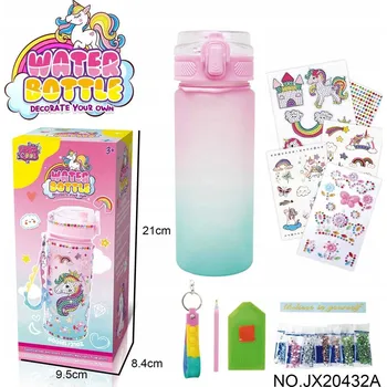 Láhev Láhev na vodu Jednorožec + Příslušenství