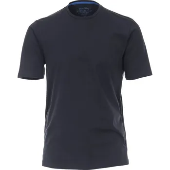 Pánské tričko Pánské velké hladké tričko Redmond 665-19 tmavě modrá (6XL)