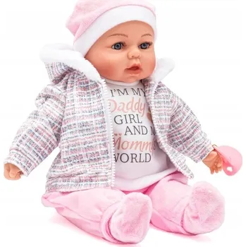 Panenka PANENKA BABY MIX MIMINKO MLUVÍ A ZPÍVÁ V POLŠTINĚ 46 CM AMELKA