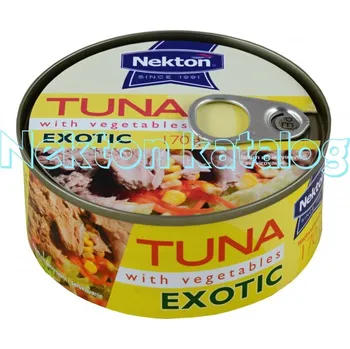 Fitness strava Nekton - Tuňák kousky se zeleninou EXOTIC 170g Expirace 03/01/2026