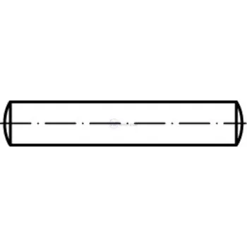 Spojovací materiál Kolík válcový soustružený DIN 7A, 2,5x5 Balení: 100 ks KACA025005AO2