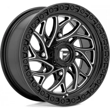 Alu kolo FUEL Alu Kola Fuel D741 Runner 12x22 6x139.7 ET-44 Gloss Black Milled 106.1