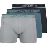Velké pánské spodní prádlo boxerky 3 ks Jack & Jones 12285543 multi (5XL)