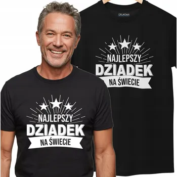 Pánské tričko TRIČKO PRO DĚDEČKA JAKO DÁREK KE DNI DĚDEČKŮ SVÁTKY ČERNÉ PÁNSKÉ NEJLEPŠÍ