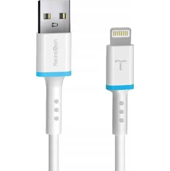 Datový kabel Kabel Reinston USB - USB typ C 1 m bílý