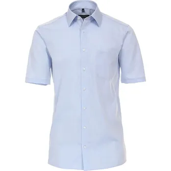 Pánská košile Casa Moda pánská velká košile s krátkým rukávem 8070-115 modrá (52R)