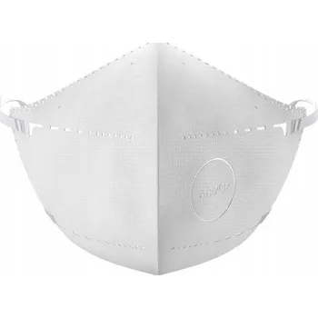 Elektrický zubní kartáček Ochranná maska proti virům a smogu AirPop Pocket 2 kusy Bílá