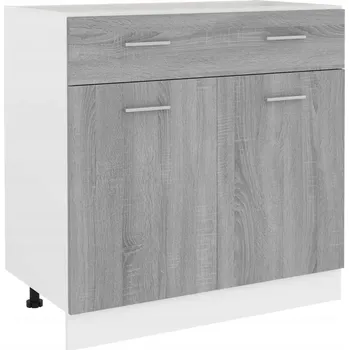 Kuchyňská skříňka Kuchyňská skříňka Lyon šedá dub sonoma 80 x 46 x 81,5 cm