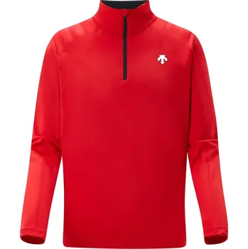 Triko 1/2 zip funkční Descente Shoulder Trim Velikost: S červená