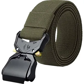 Opasek Pánský velký opasek s přezkou Duke D555 Dale khaki (3XL)