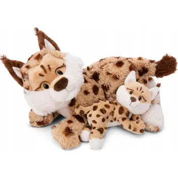 plyšák NICI Wild Friends plyšový mazlíček přítulníček Rys matka a dítě