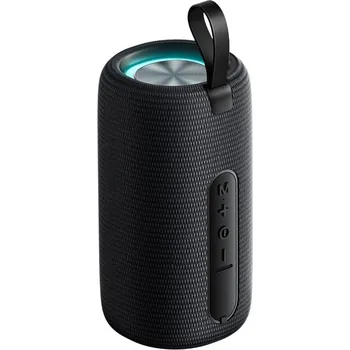 Bluetooth reproduktor Mcdodo - přenosný bezdrátový reproduktor (BS-1410) - s barevnými světly, Bluetooth V5.3, 1200mAh, IPX4 - černý