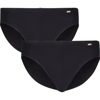 Pánské spodní prádlo Velké pánské slipy Adamo 129621-700 2 pak černé (6XL)