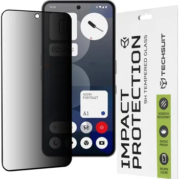 Techsuit 111D Privacy Full Glue pro Nothing Phone 3a / 3a Pro černá
