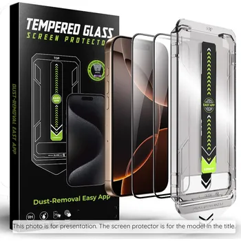 Techsuit - [kompatibilní s odemykáním otiskem prstu] TitanGlass CrystalHD - Samsung Galaxy S25 FE - čirý