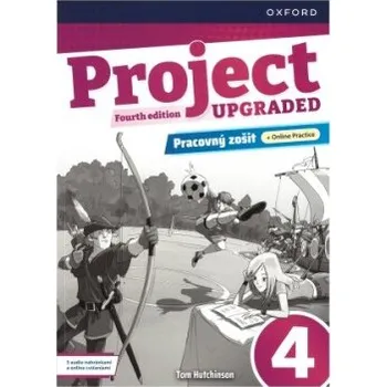 Anglický jazyk Project, 4th Edition Upgraded edition 4 Workbook SK + Online Practice