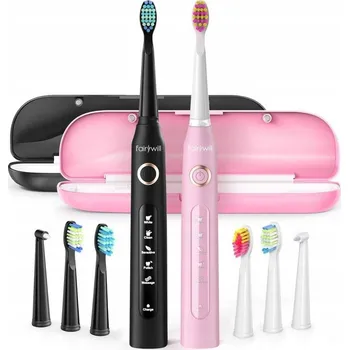 Péče o chrup Sonický kartáček FairyWill FW-507 2 ks, 8 náhradních hlavic, IPX7