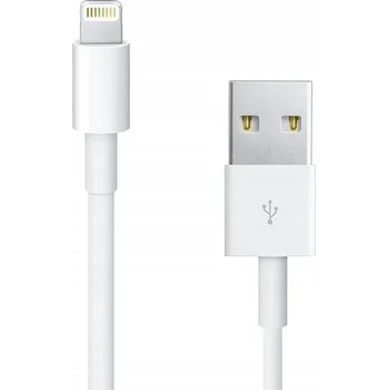 Datový kabel Kabel Partner USB - Apple Lightning 1 m bílý