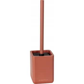 WC štětka WC ŠTĚTKA S NÁDOBOU ČERVENÁ 37 x 9,5 CM DO KOUPELNY ELEGANTNÍ