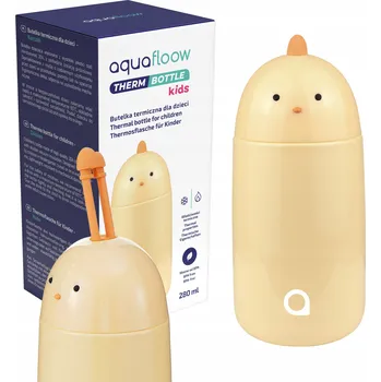 Termoska AquaFloow Thermbootle kids: Termoska pro děti 280 ml - Kuřátko